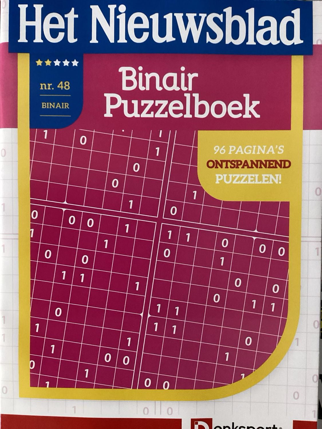 NIEUWSBLAD BINAIRE PUZZEL #48
