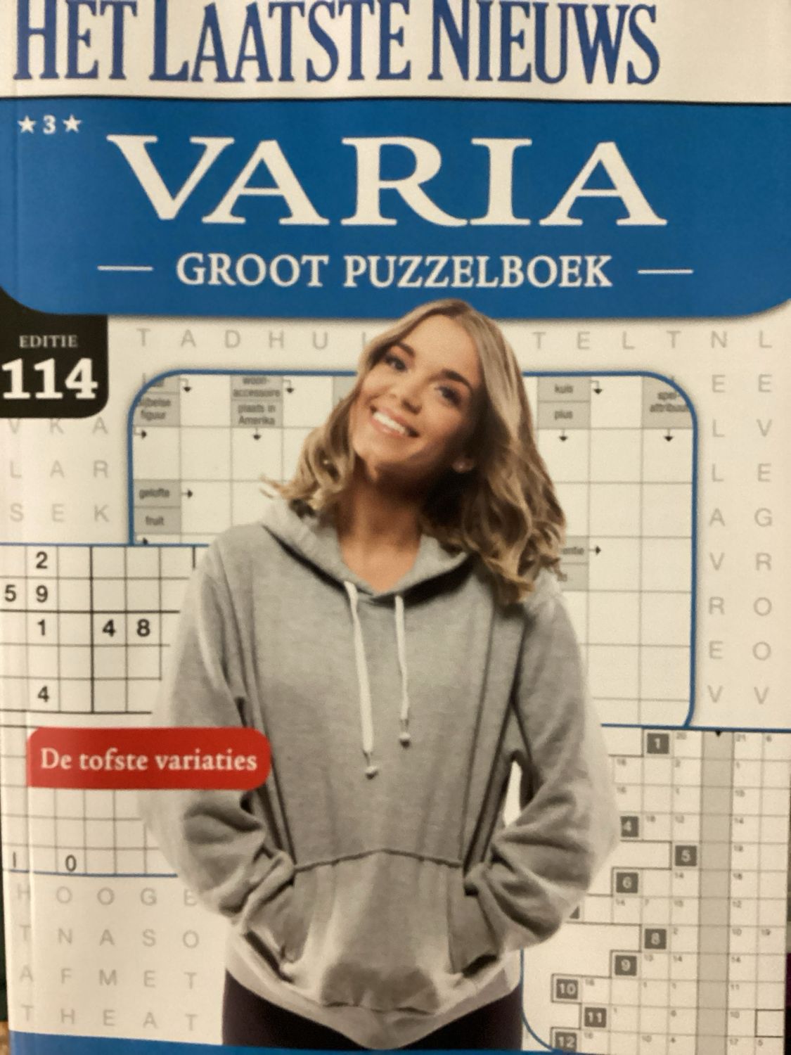 HLN GROOT PUZZELBOEK VARI #114