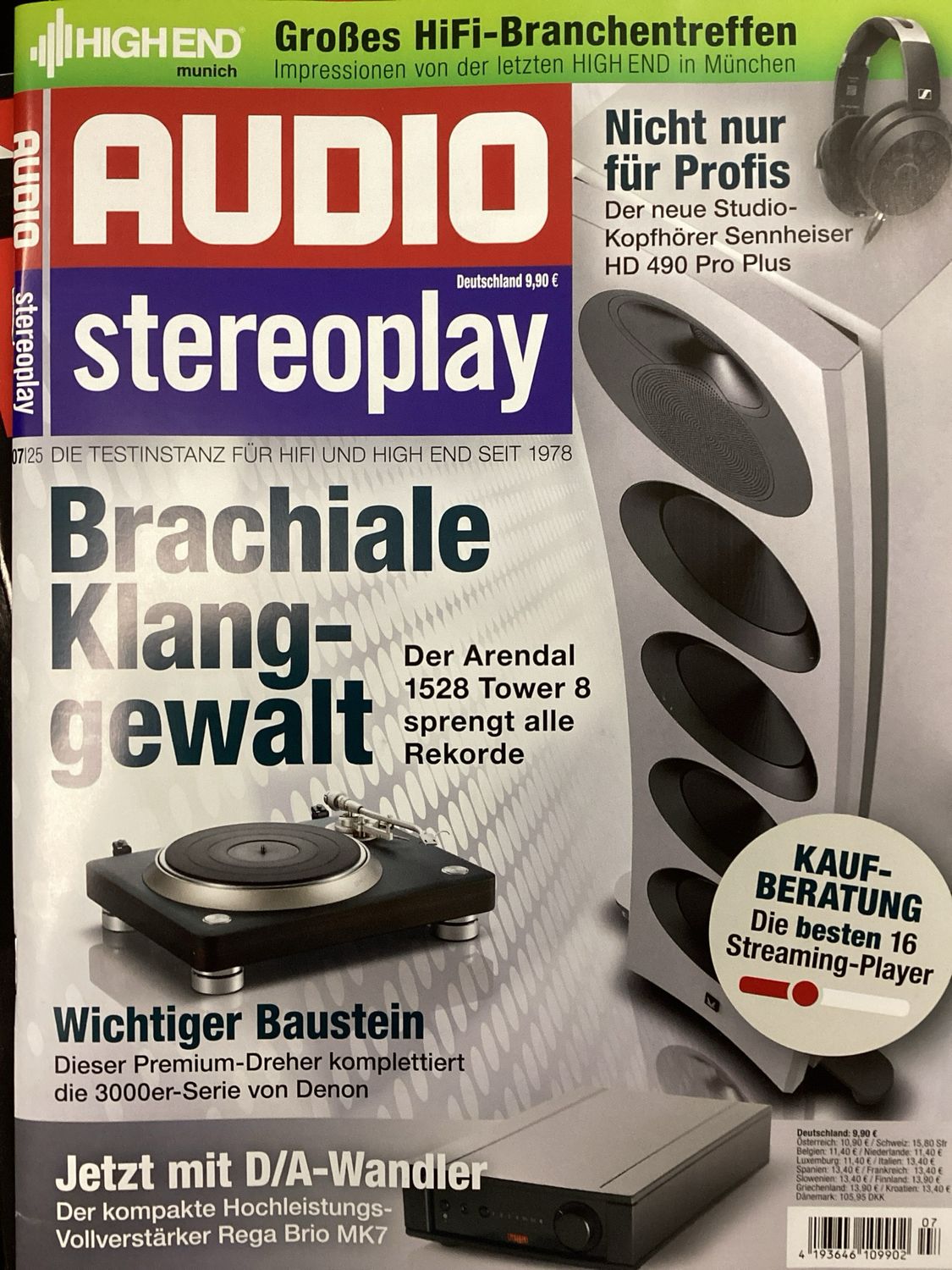 AUDIO STEREOPLAY D #25007