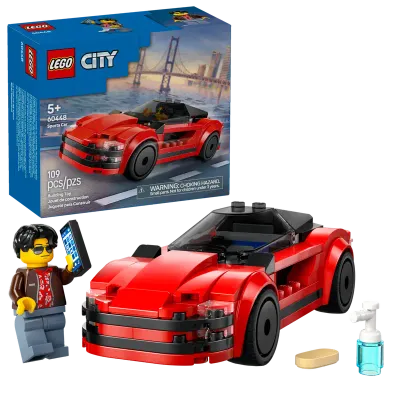 LEGO City Rode sportwagen