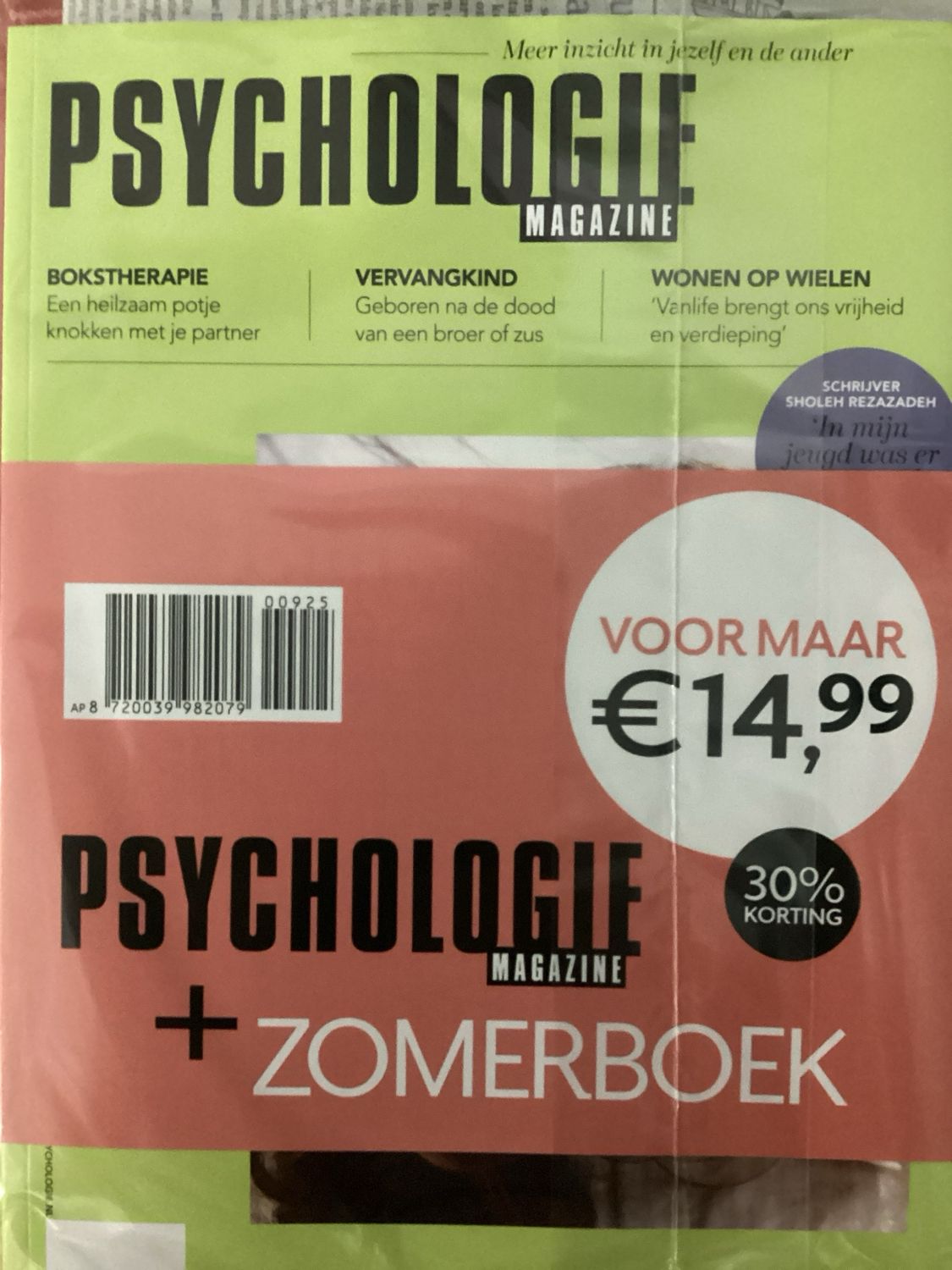 P/PSYCHOLOGIE NL + ZOMERB #9
