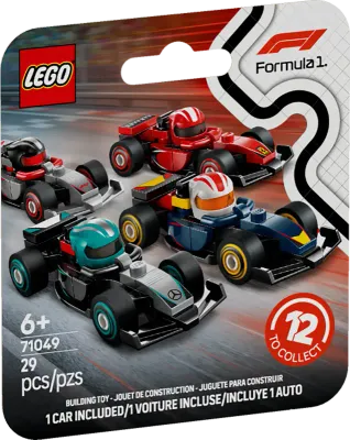 LEGO 71049 F1 Collectible Race Cars