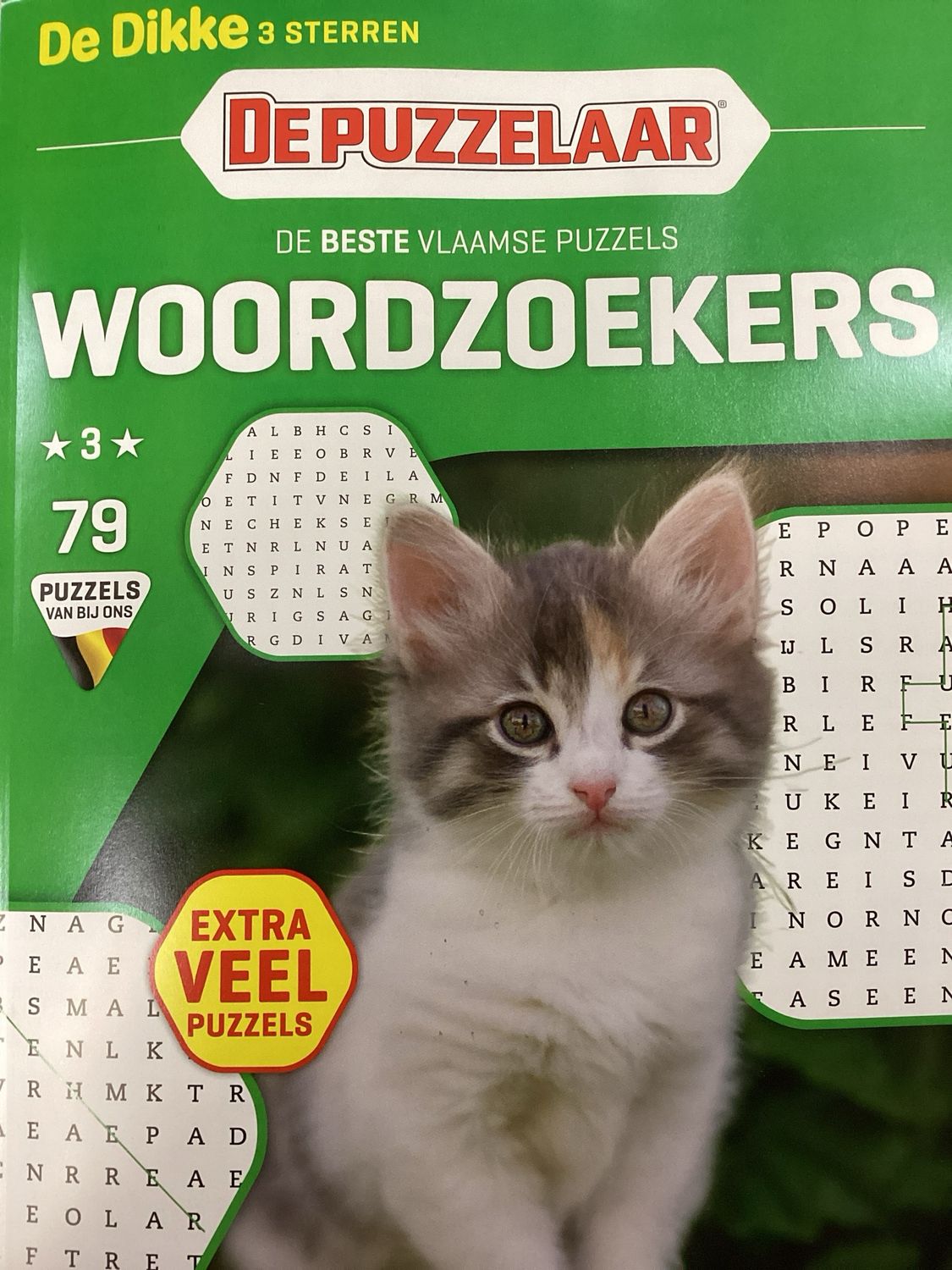 PUZ WOORDZOEKER 3* DE DIK #79