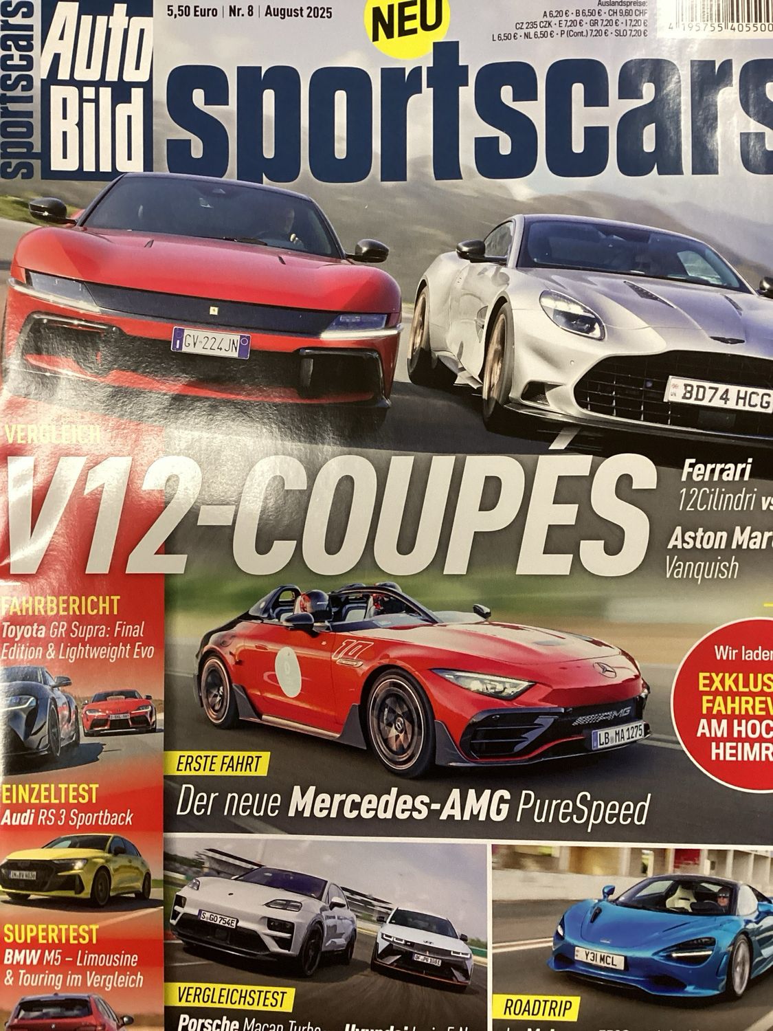 AUTO BILD SPORTSCARS #25008