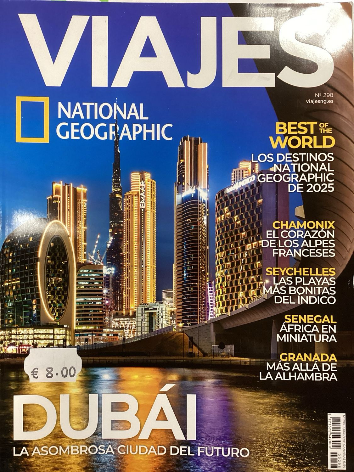VIAJES NATIONAL GEO ESP #298