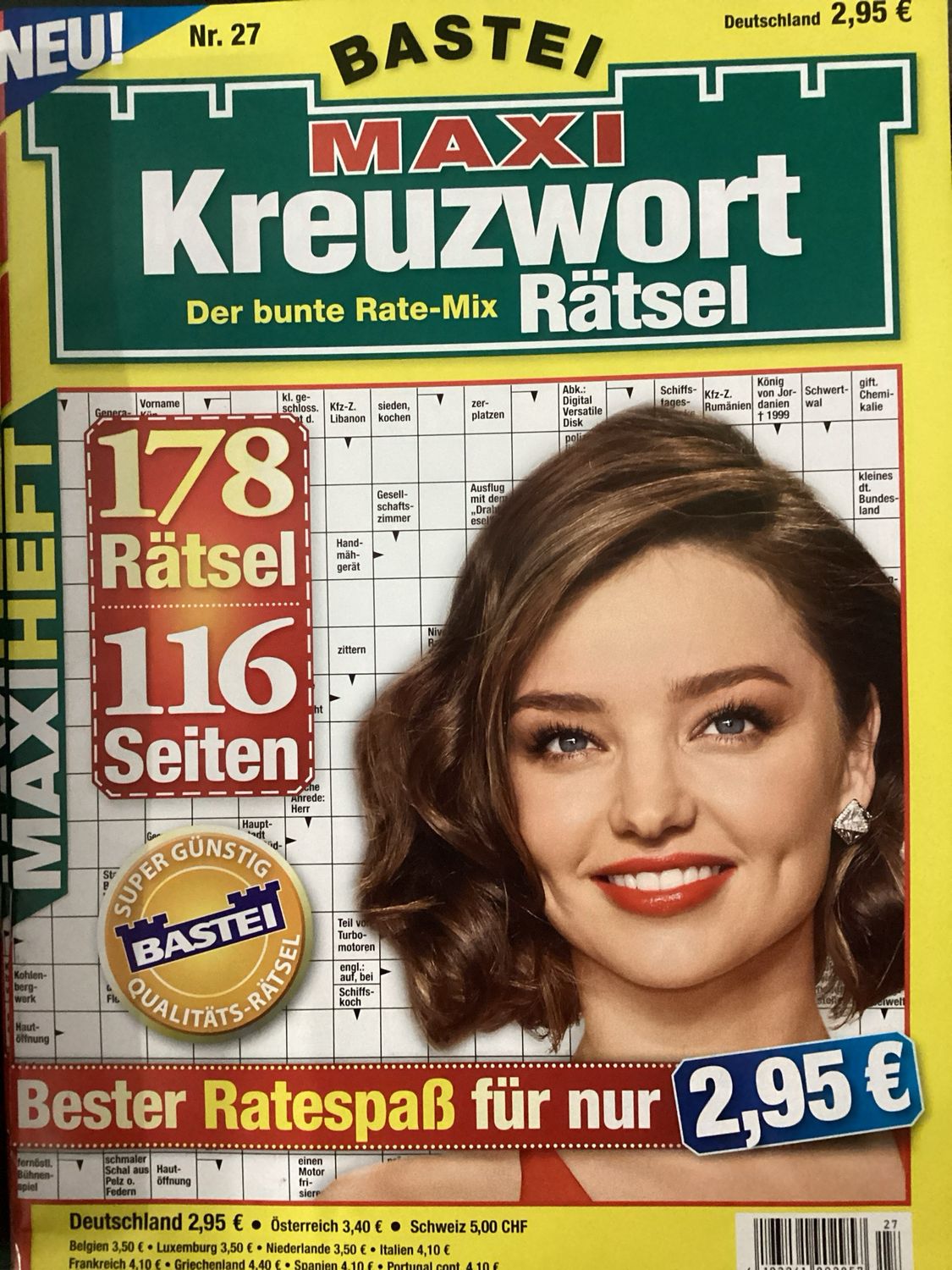 BASTEI MAXI KREUZWORT RAT #25027