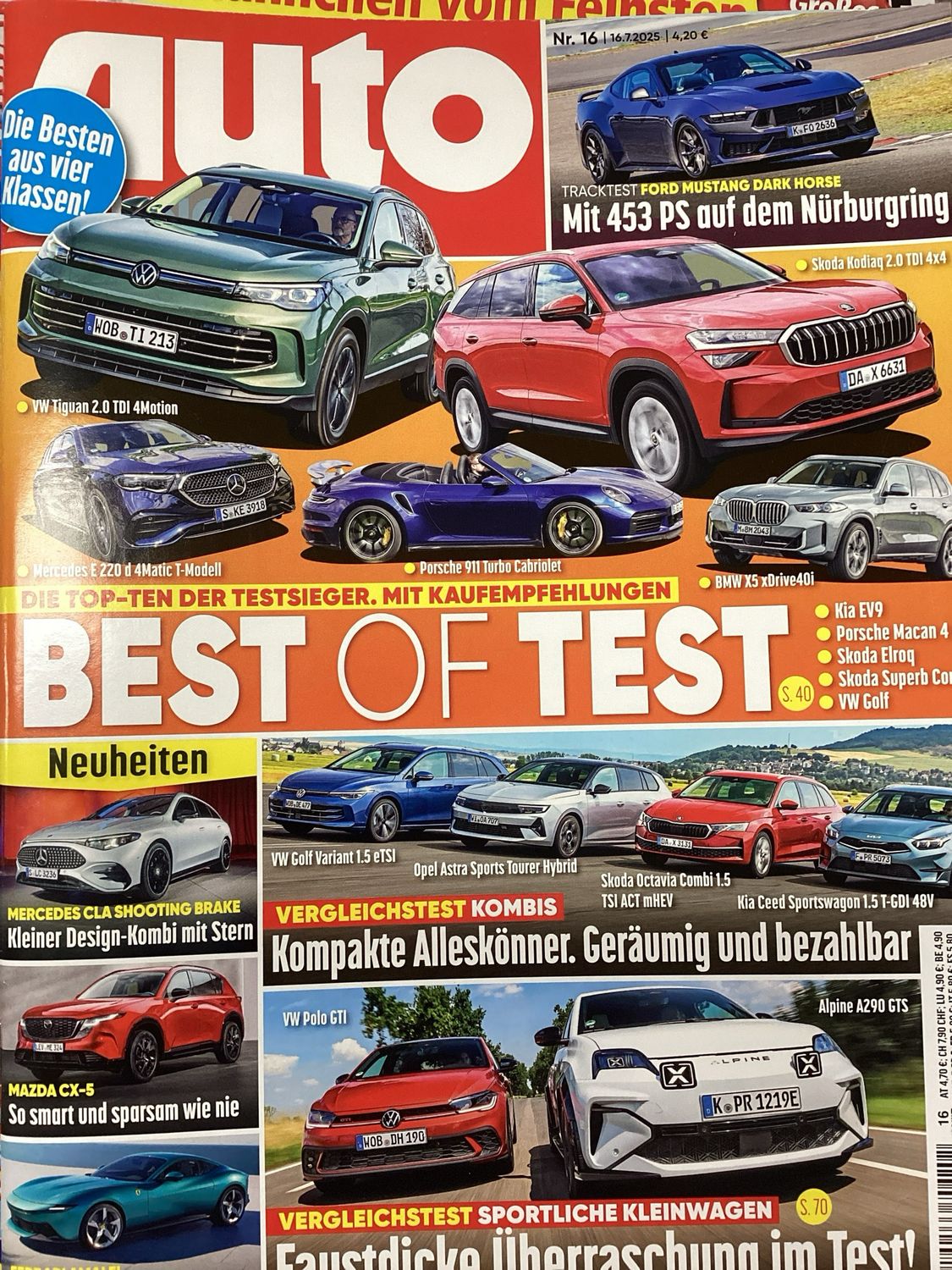 AUTO ZEITUNG #25016