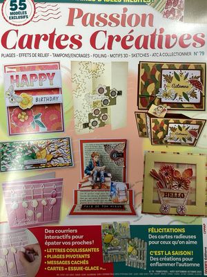 PASSION CARTES CREATIVES #79