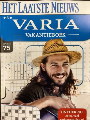 HLN VARIA 3* VAKANTIEBOEK #75