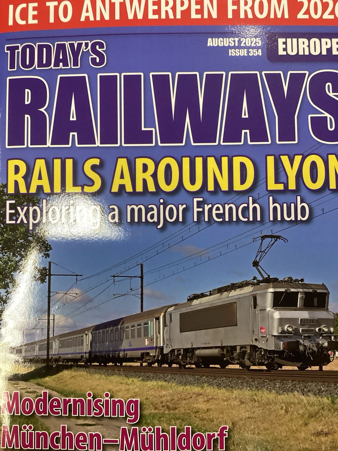 TODAY&#39;S RAILWAYS EUROPE G #45894