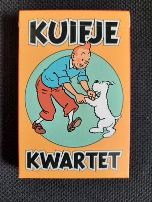 Kuifje kwartet Carta Mundi 1993