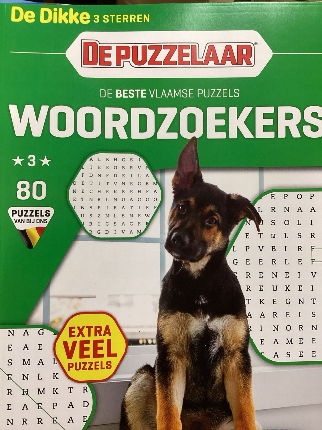 PUZ WOORDZOEKER 3* DE DIK #80