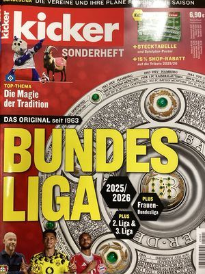 KICKER BUNDESLIGA SH #25001