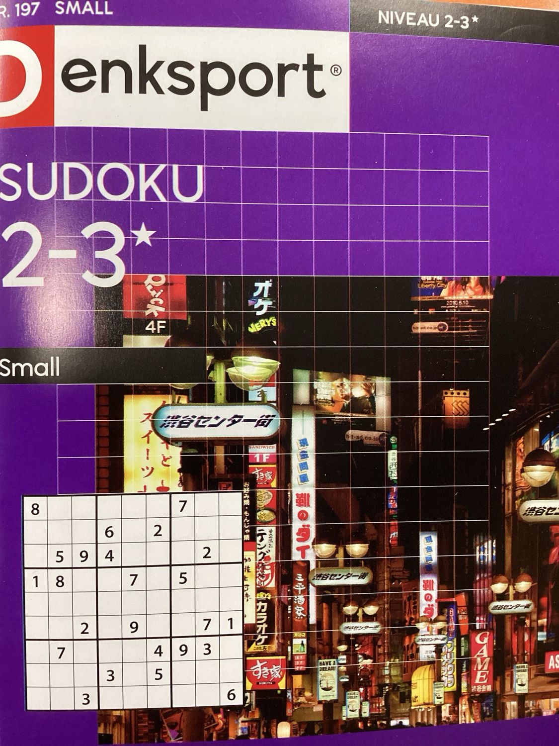 DS SUDOKU SMALL #197