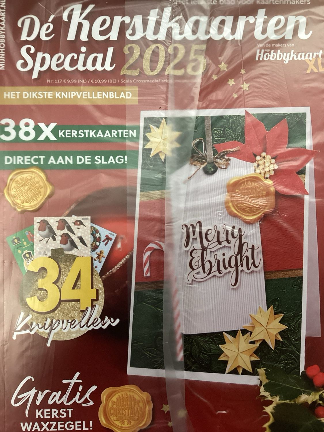 MIJN HOBBY KAART KERSTSP #117