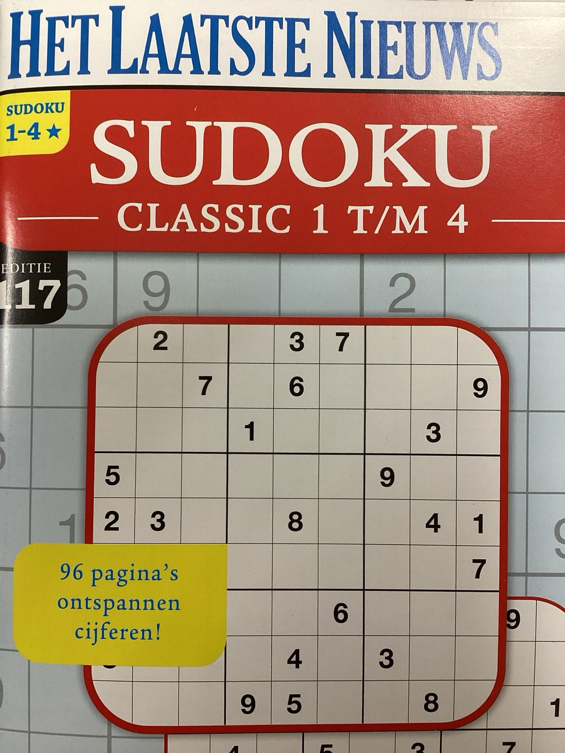 HLN SUDOKU 1-4* CLASSIC #117