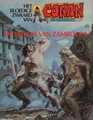 Conan, het bloedige zwaard van : 21. De troon van Zamboula
