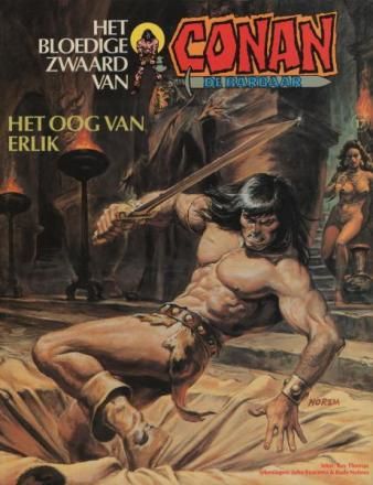 Conan, het bloedige zwaard van : 17. Het oog van Erlik