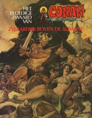Conan, het bloedige zwaard van : 14. Zwaarden boven de Alimane