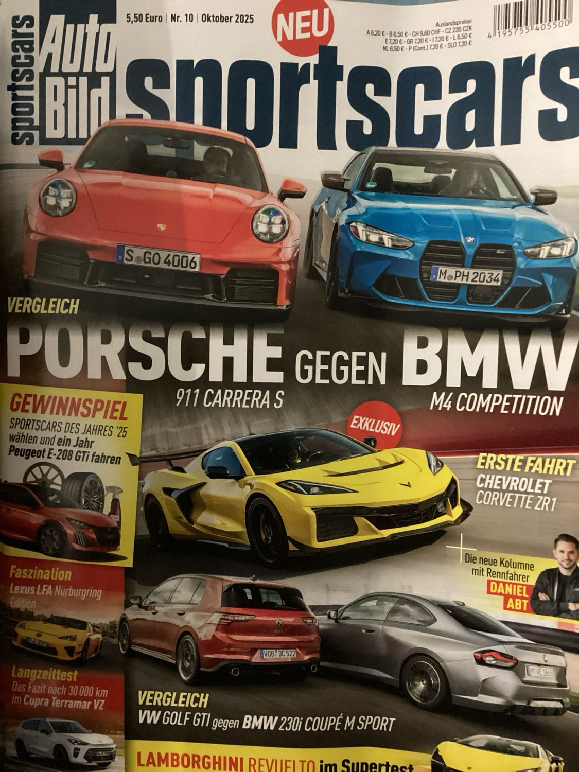 AUTO BILD SPORTSCARS #25010