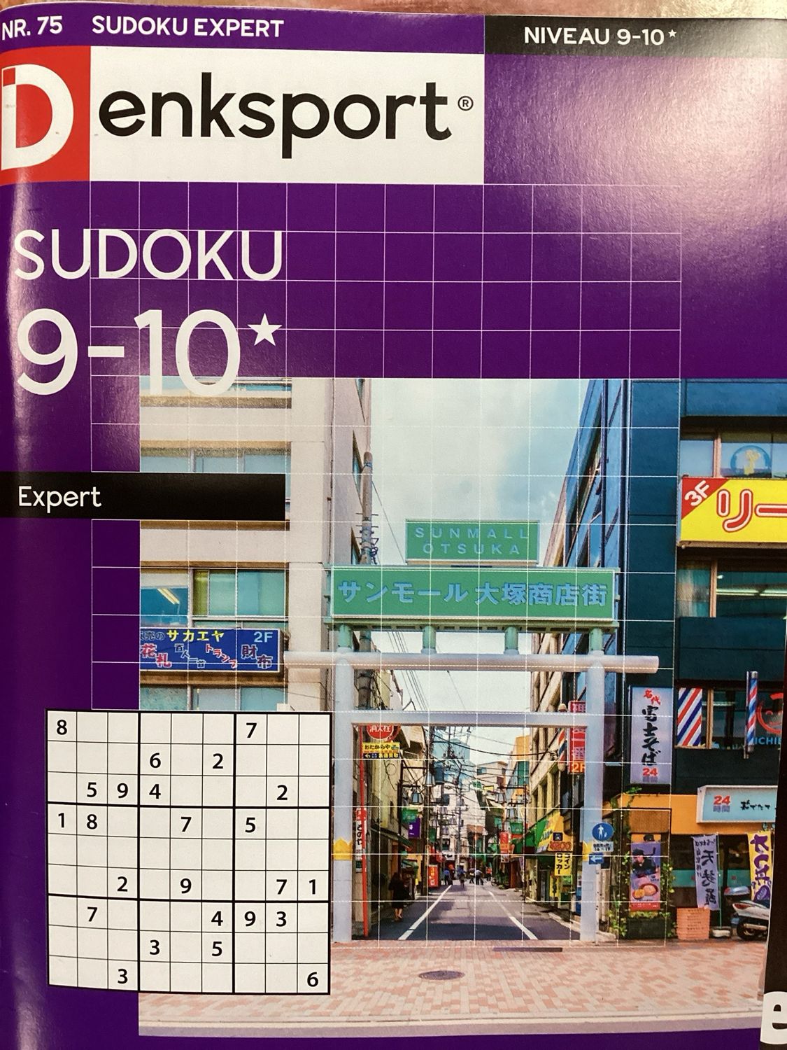 DS SUDOKU 9-10 EXPERT #75