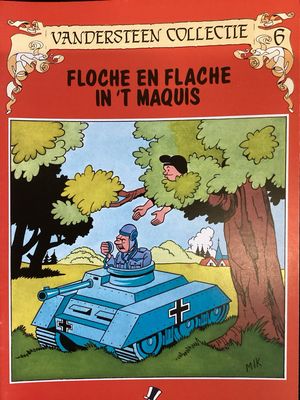 Suske en Wiske - Vandersteen Collectie : 06. Floche en Flache in &#39;t maquis