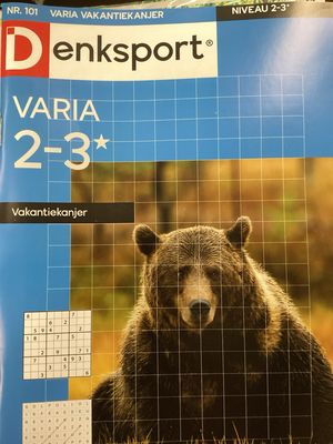 DS VARIA VAKANTIE KANJER #101