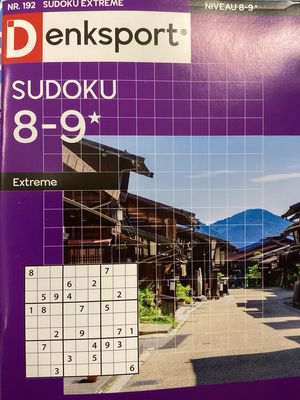 DS SUDOKU EXTREME #192