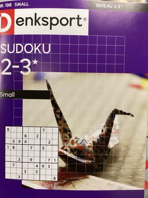 DS SUDOKU SMALL #198