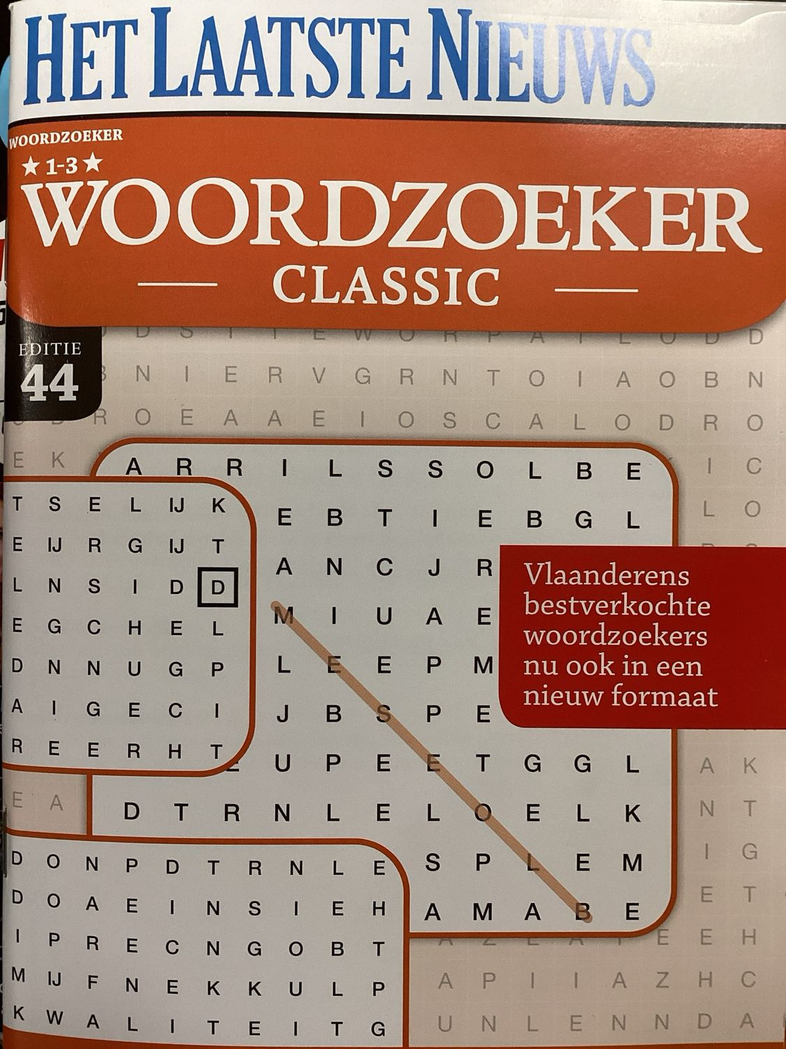 HLN WOORDZOEKER 1-3* CLAS #44