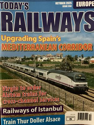 TODAY&#39;S RAILWAYS EUROPE G #OCT25