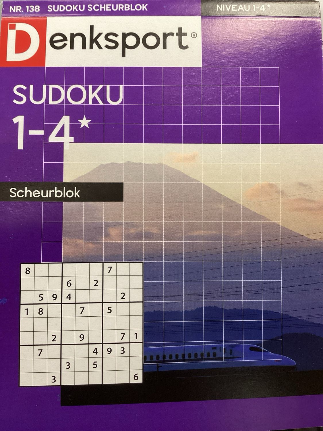 DS SUDOKU SCHEURBLOK #138