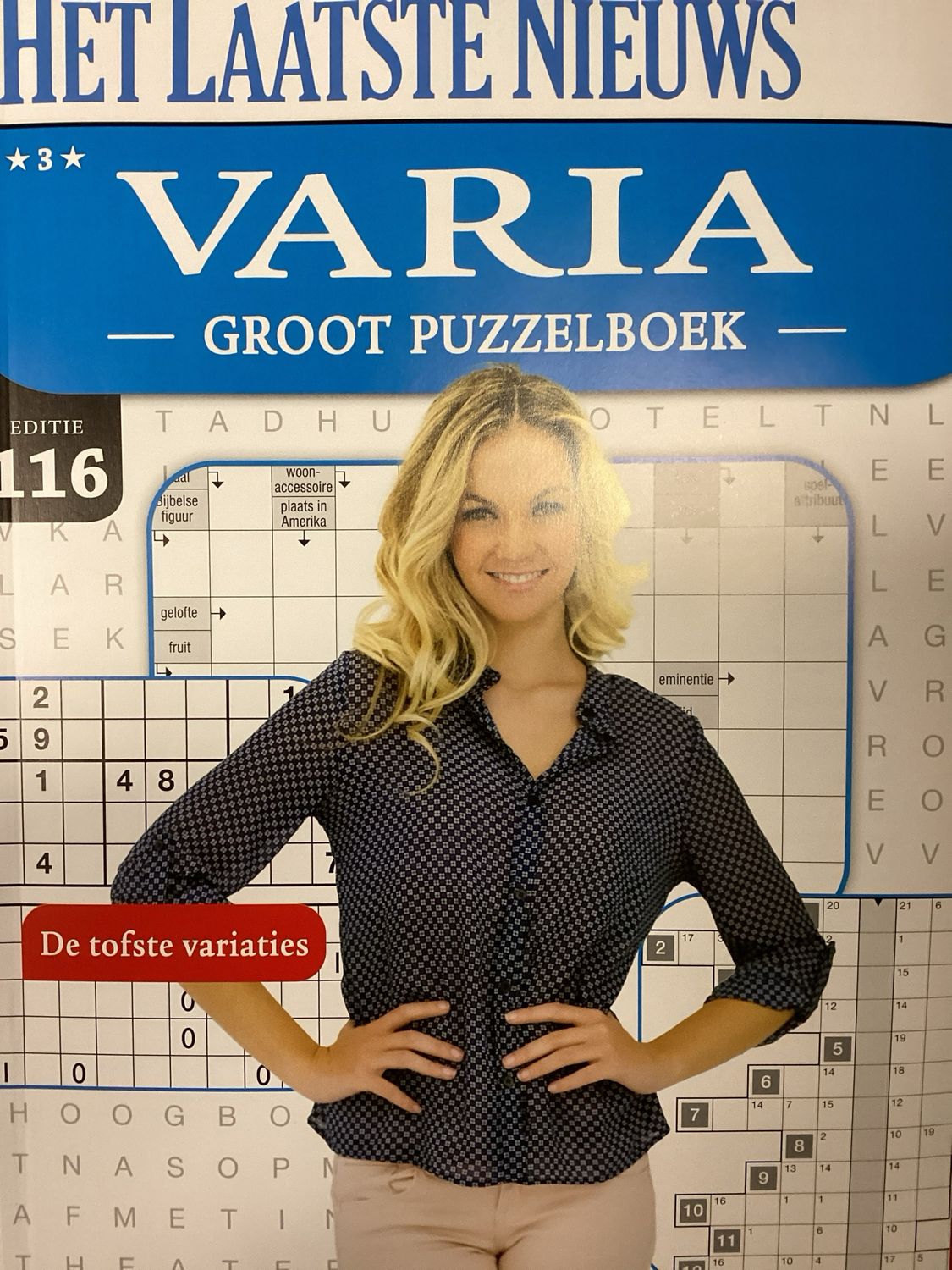 HLN GROOT PUZZELBOEK VARI #116