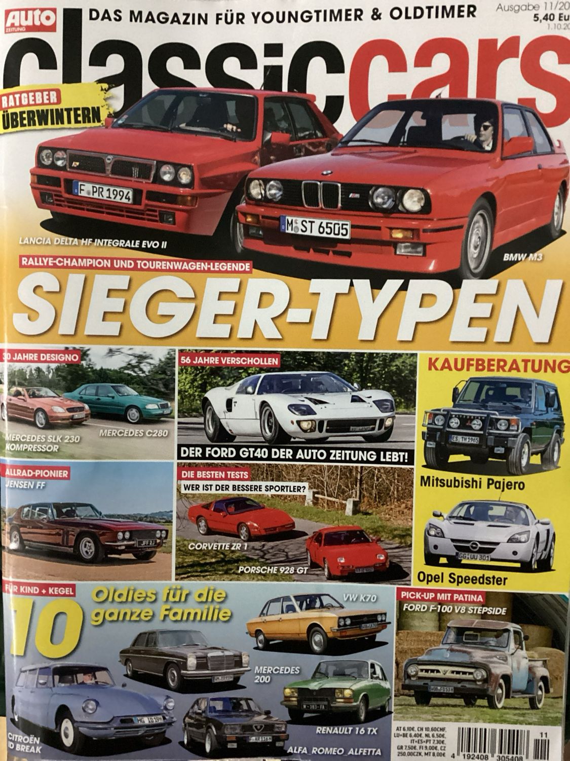 AUTO ZEITUNG CLASSIC CARS #25011