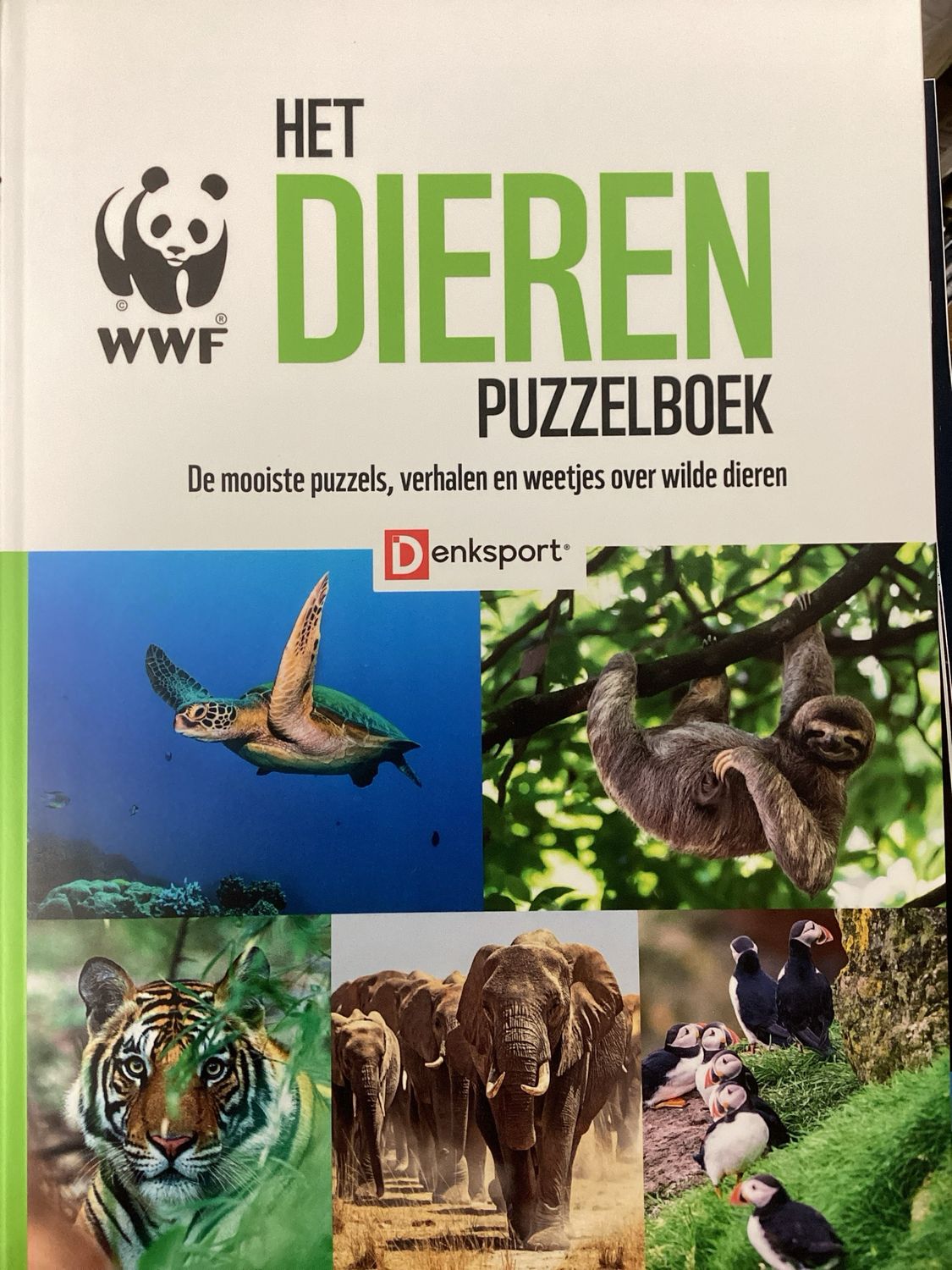 DS WWF DIEREN PUZZELBOEK #1