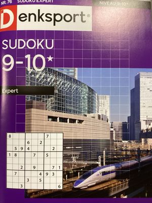 DS SUDOKU 9-10 EXPERT #76