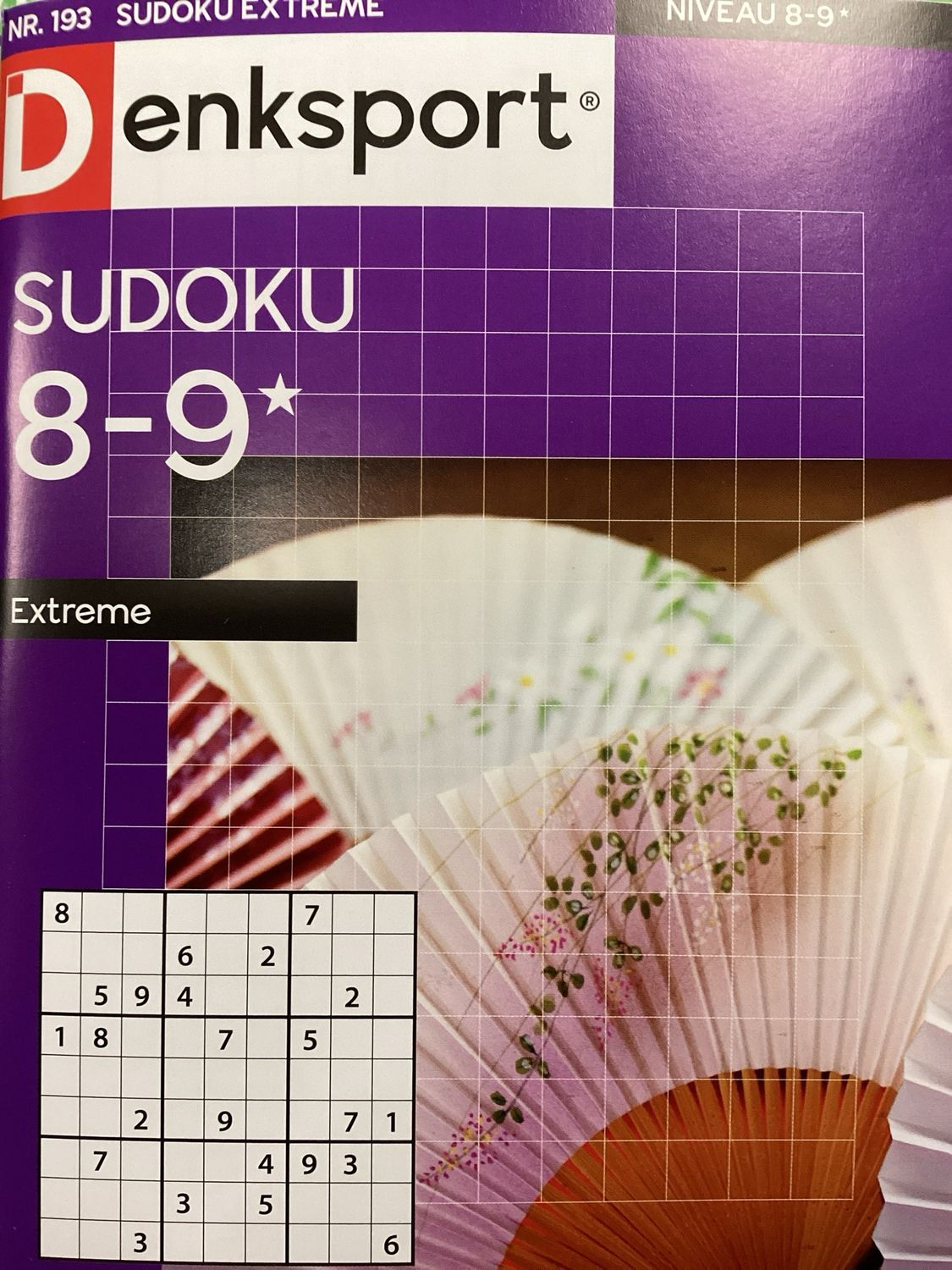 DS SUDOKU EXTREME #193