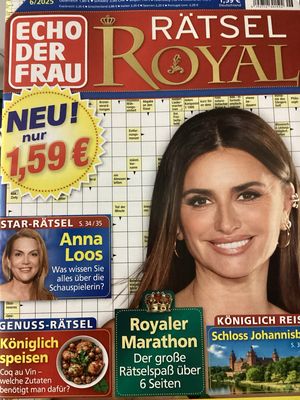 ECHO DER FRAU RATSEL ROYA #25006