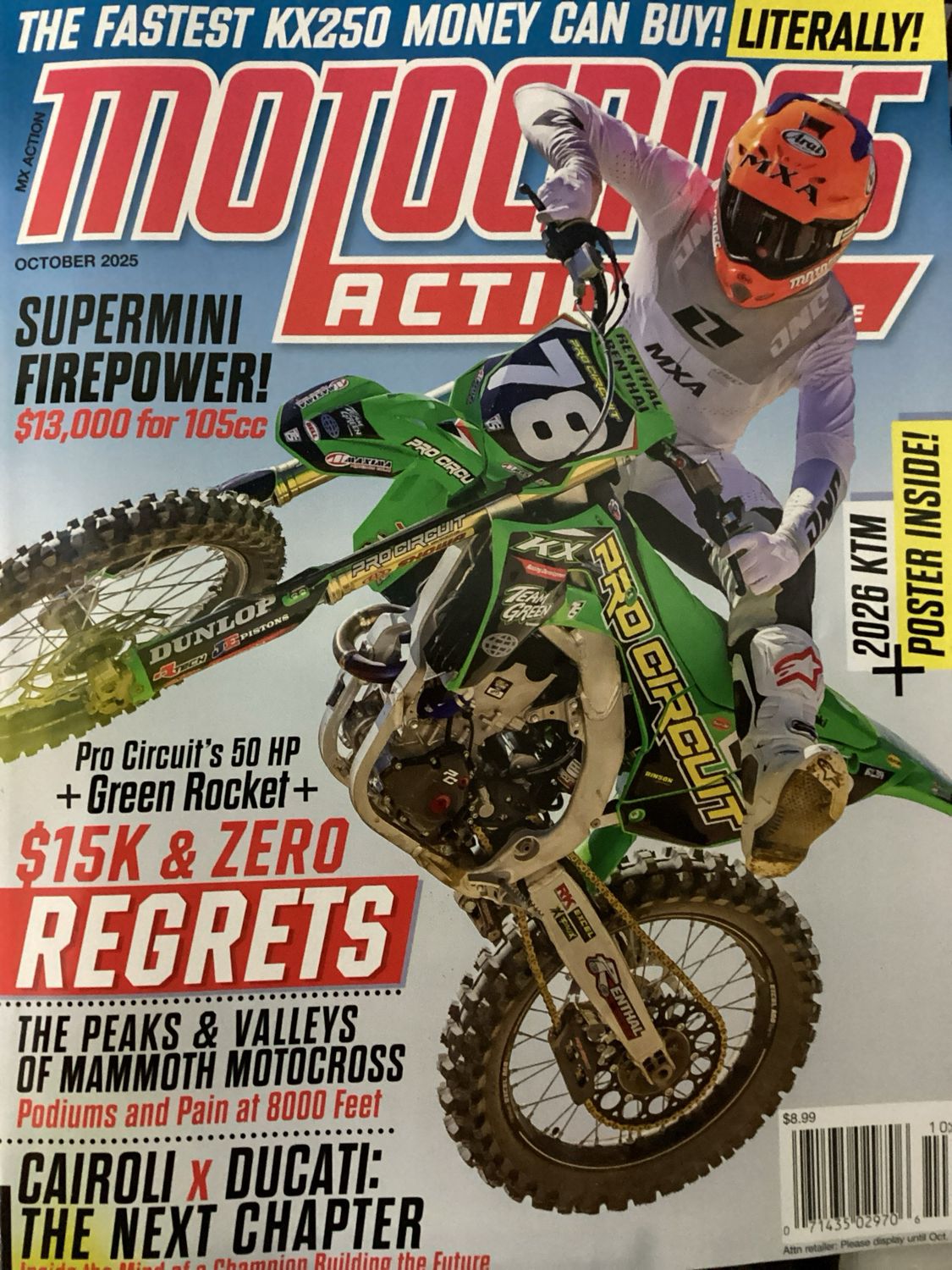 MOTOCROSS ACTION US #25010