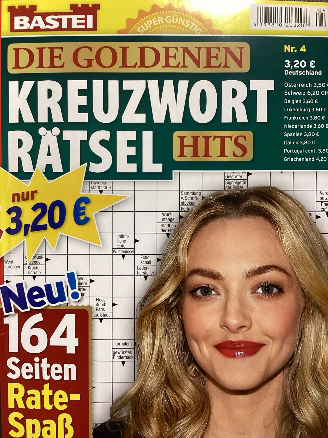 BASTEI GOLDENEN KREUZWORT #25004