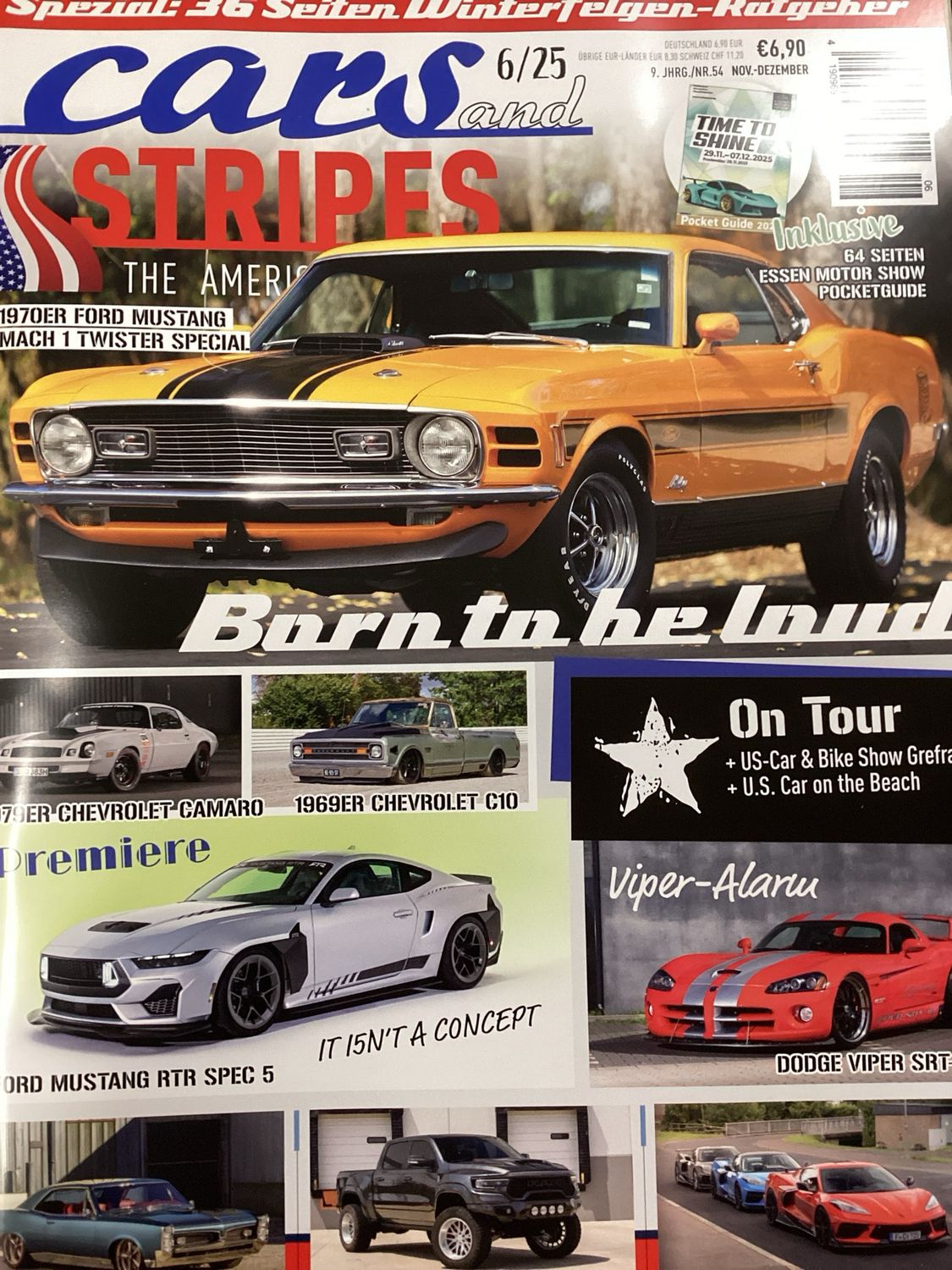 CARS AND STRIPES D #25006