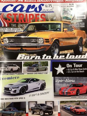 CARS AND STRIPES D #25006