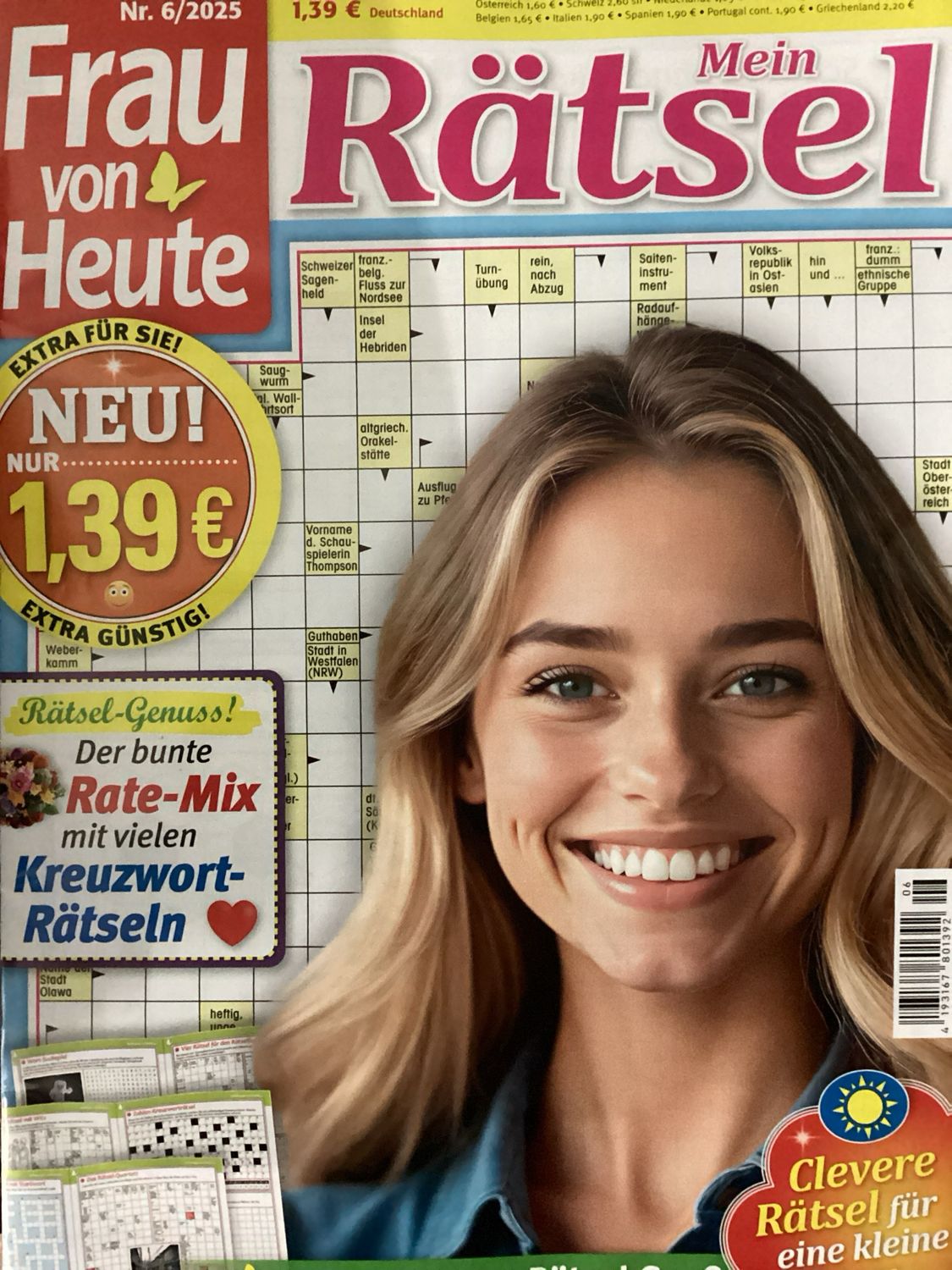 FRAU VON HEUTE RATSEL #25006