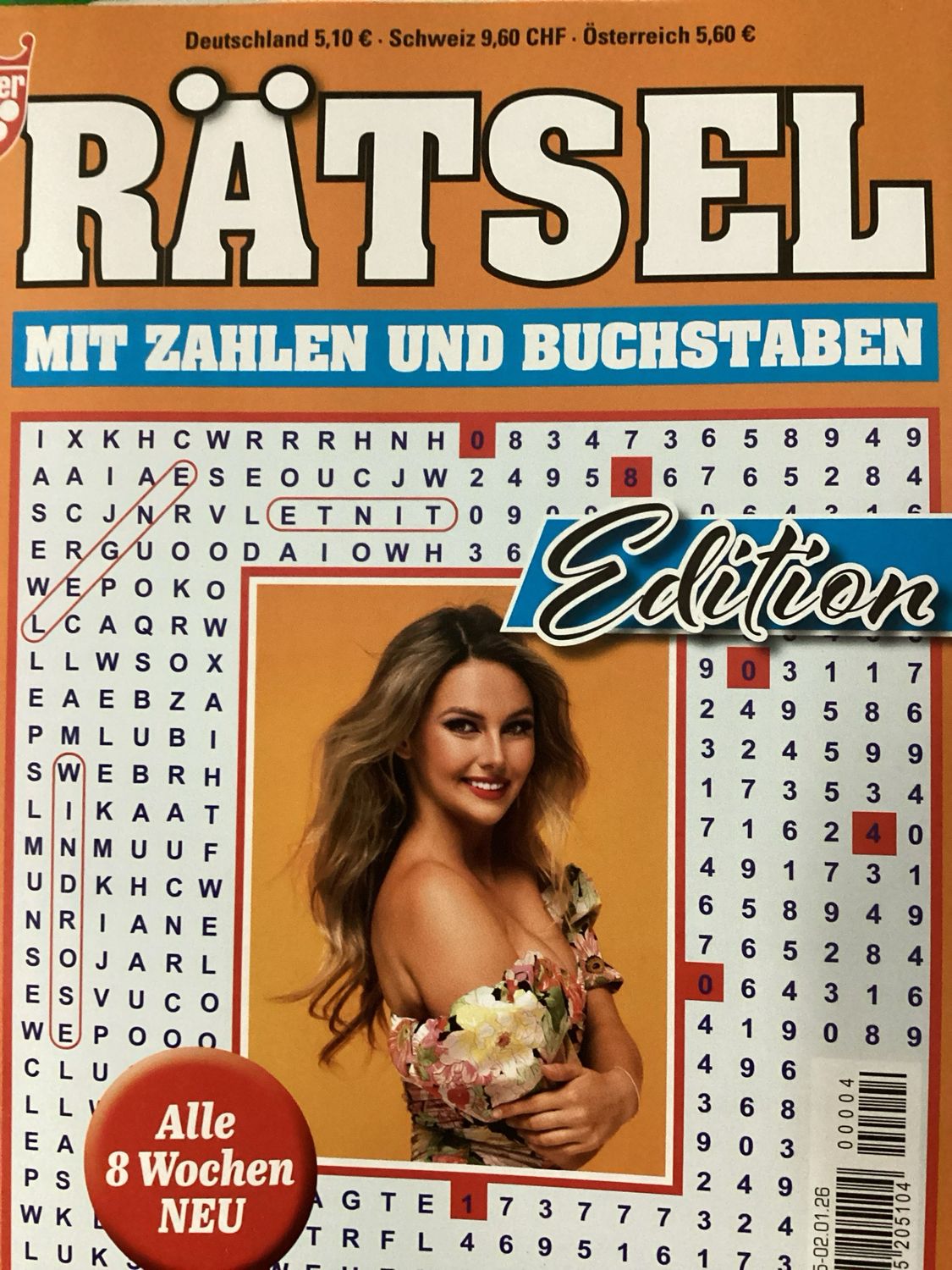 KELTER RATSEL ZAHLEN BUCH #25004