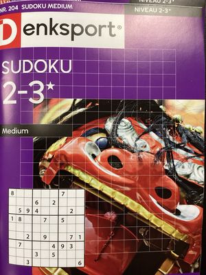 DS SUDOKU MEDIUM #204