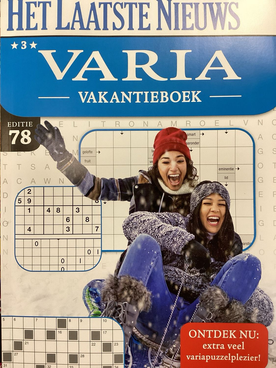 HLN VARIA 3* VAKANTIEBOEK #78