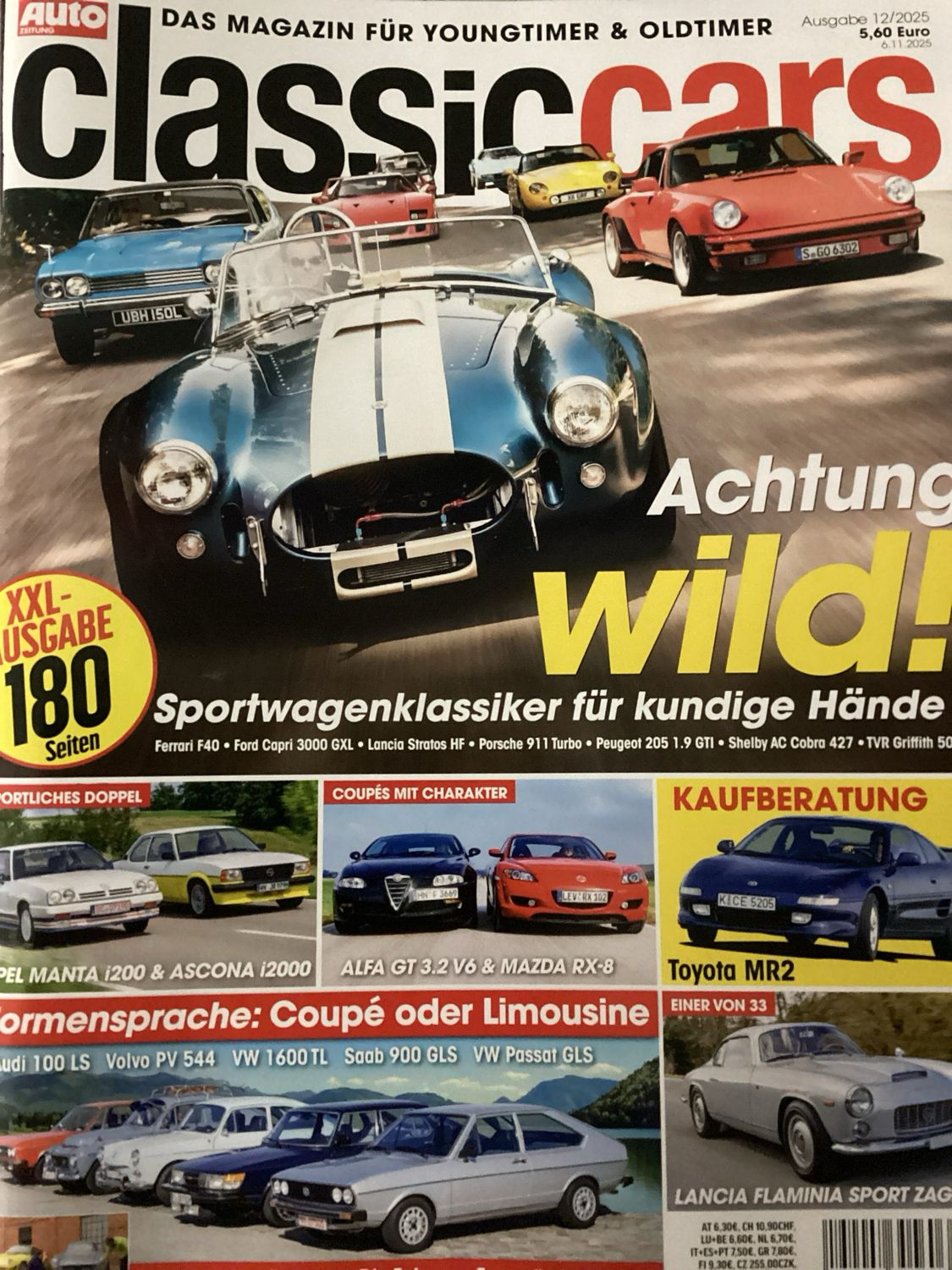AUTO ZEITUNG CLASSIC CARS #25012
