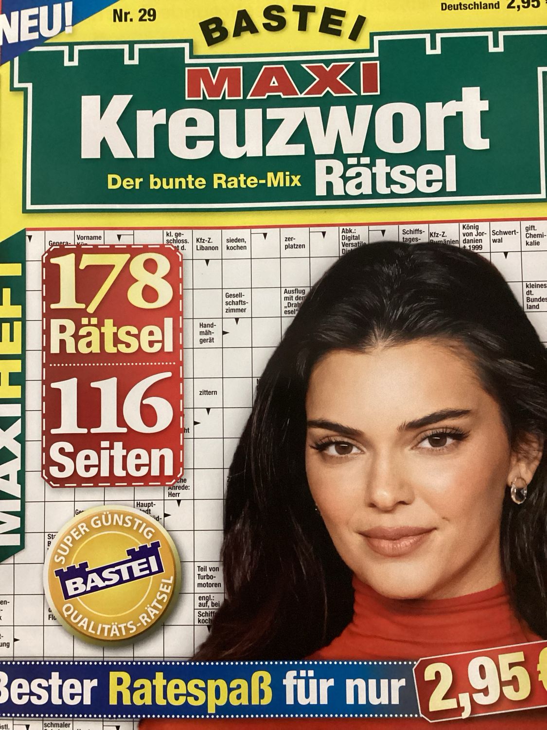 BASTEI MAXI KREUZWORT RAT #25029