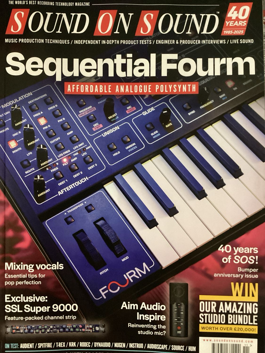 SOUND ON SOUND GB #45986