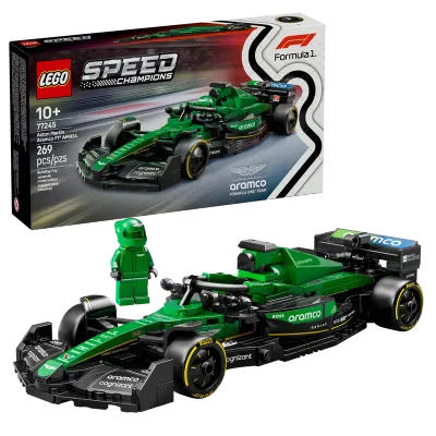 LEGO Aston Martin Aramco F1® AMR24 racewagen